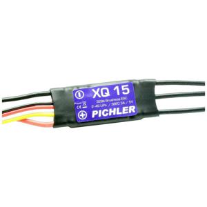 Pichler XQ+ 15 Brushless snelheidsregelaar voor RC vliegtuig Belastbaarheid (max.): 30 A