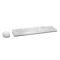 Dell KM636, draadloos, toetsenbord en muis set, US International (QWERTY), wit