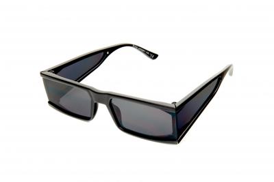 Kost zonnebril dames rechthoekig zwart (20 016)