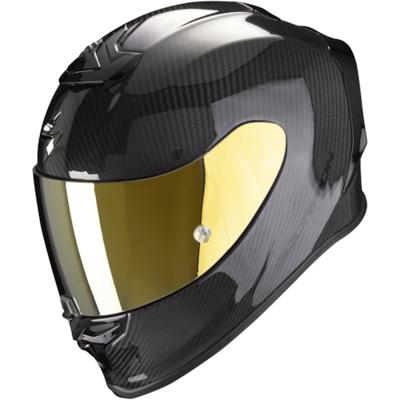 SCORPION EXO-R1 Evo Carbon Air Solid, Integraalhelm, Zwart
