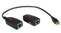 ROLINE USB 2.0 uitbreiding via RJ45, max. 50m