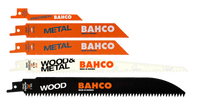 Bahco Reciprozaagbladensets | Sandflex® bimetaal |voor hout en metaal | 3940-MIX-SET-5P