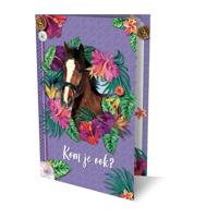 Paarden Uitnodigingen PK 927 / 6X3,95 - FSC Mix Credit - Overig (8712048314675)