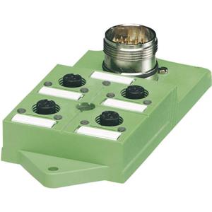 Phoenix Contact SACB-4/ 8-L-M23 1692417 Passieve sensor/actorbox M12-verdeler met kunstof schroefdraad 1 stuk(s)