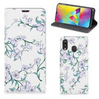 Samsung Galaxy M20 Uniek Smart Cover Blossom White - thumbnail