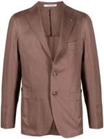 Tagliatore blazer en coton à simple boutonnage - Rose