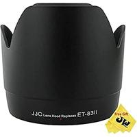 JJC ET 83II Canon zonnekap zwart