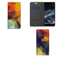 Nokia 5.1 (2018) Stand Case Polygon Color