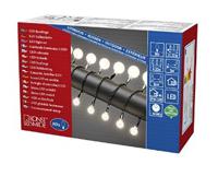 Lichtsnoer voor buiten - 2700K Warm wit - 80 bolvormige LEDs - cherrylook - 6 meter - Kerstverlichting