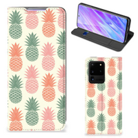 Samsung Galaxy S20 Ultra Flip Style Cover Ananas - thumbnail