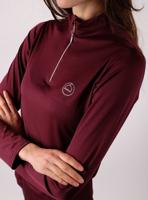 Montar Everly Polo Longsleeve Crystal Logo