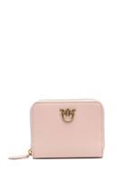 PINKO portefeuille Love Birds en cuir - Rose