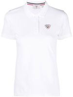 Rossignol polo à logo appliqué - Blanc - thumbnail