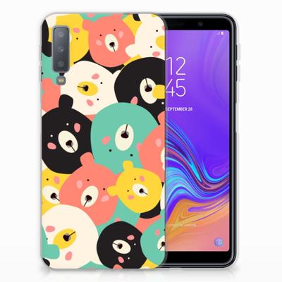 Samsung Galaxy A7 (2018) Telefoonhoesje met Naam Bears Samsung Galaxy A7 (2018) Telefoonhoesje met Naam Bears