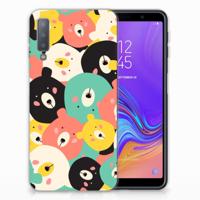 Samsung Galaxy A7 (2018) Telefoonhoesje met Naam Bears