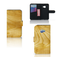 Samsung Galaxy Xcover 4 | Xcover 4s Book Style Case Licht Hout - thumbnail