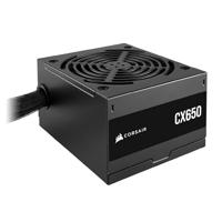 CORSAIR CX550 ATX 650W Voeding - 80 PLUS Bronze Gecertificeerd - Geluidsarm - Kabels met Omhulsel - Niet-Modulair - Zwart