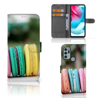 Motorola Moto G60s Book Cover Macarons - thumbnail