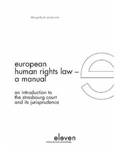 European human rights law a manual - Dragoljub Popovi - ebook