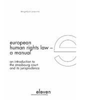 European human rights law a manual - Dragoljub Popovi - ebook - thumbnail