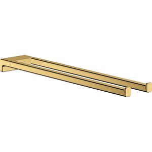 Hansgrohe Addstoris handdoekhouder 2-lids polished gold optic 41770990