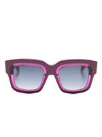 GIGI STUDIOS lunettes de soleil Dazzle à monture carrée - Violet