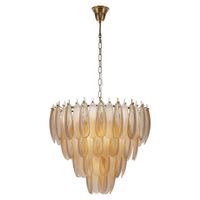 Richmond Hanglamp Chloe Glas, 60 x 60cm - Goud