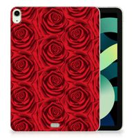 iPad Air (2020/2022) 10.9 inch Siliconen Hoesje Red Roses - thumbnail