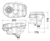 Expansietank, koelvloeistof MAHLE, u.a. für Audi - thumbnail