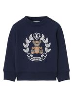 Burberry Kids sweat à imprimé Thomas Bear - Bleu - thumbnail