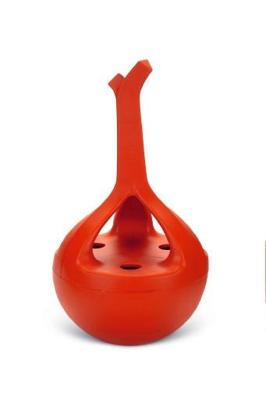 Beeztees wiggle-x - hondenspeelgoed - rood - 17x17x30 cm