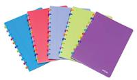 Atoma Tutti Frutti A4, Lined Paper Notebook, 144 Beweegbare Pagina's Blauw