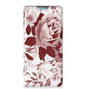 Bookcase Samsung Galaxy A53 Watercolor Flowers