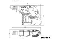 Metabo KH 18 LTX BL 24 SDS-Plus-Accu-combihamer 18 V - thumbnail