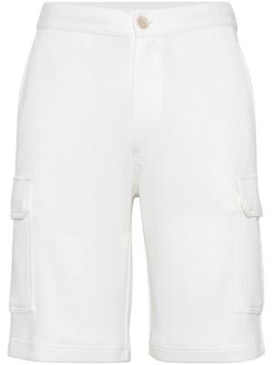 Brunello Cucinelli Katoenen bermuda shorts - Wit