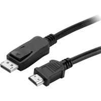 VALUE DisplayPort kabel DP - HDTV, M/M, zwart, 10 m - thumbnail