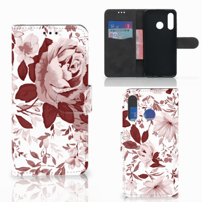 Hoesje Huawei P30 Lite (2020) Watercolor Flowers Hoesje Huawei P30 Lite (2020) Watercolor Flowers