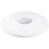 Sygonix SY-5251904 Bewegingsmelder (plafond) Plafond, Inbouw (in muur of meubel) 360 ° Relais Wit