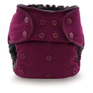 Ecoposh OBV Voorgevormde Luier Boysenberry - OneSize (3-16 kilo)