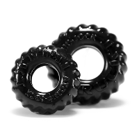 Oxballs Truckt - 2-pack Stretchy Cockring - Black