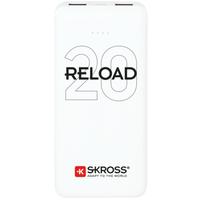 Skross Reload 20 Powerbank 20000 mAh Li-ion Wit Statusweergave - thumbnail