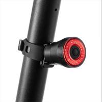 ROCKBROS Q5 dubbele beugel slim fietsremlicht fietsachterlicht sensor auto waterdicht LED fietslicht fiets achterlicht - zwart