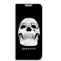 Mobiel BookCase Xiaomi Redmi 10 Skull Eyes