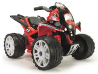 Injusa The elektrische kinderquad 12V rood/zwart