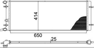 Radiateur CR368001S