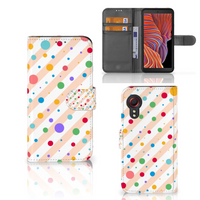 Samsung Galaxy Xcover 5 Telefoon Hoesje Dots - thumbnail