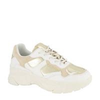 Oxmox chunky sneakers wit/goud