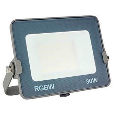 LED Bouwlamp 30 Watt - LED Schijnwerper - RGBW - Waterdicht IP65 - Afstandsbediening - OSRAM LEDs