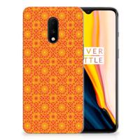 OnePlus 7 TPU bumper Batik Oranje