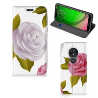 Motorola Moto G7 Play Smart Cover Roses